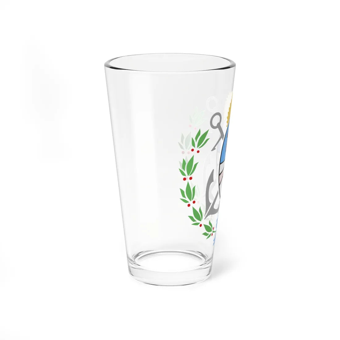 Escudo de General Pueyrredón color (Argentina) (Coat of Arms) Pint Glass 16oz - Go Mug Yourself