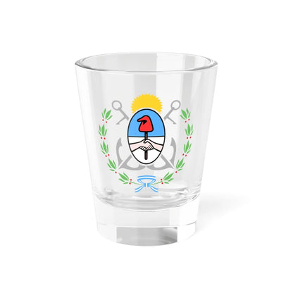 Escudo de General Pueyrredón color (Argentina) (Coat of Arms) Shot Glass 1.5oz 1.5oz - Go Mug Yourself