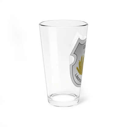 Escudo de Ginebra - Valle del Cauca (Colombia) (Coat of Arms) Pint Glass 16oz - Go Mug Yourself