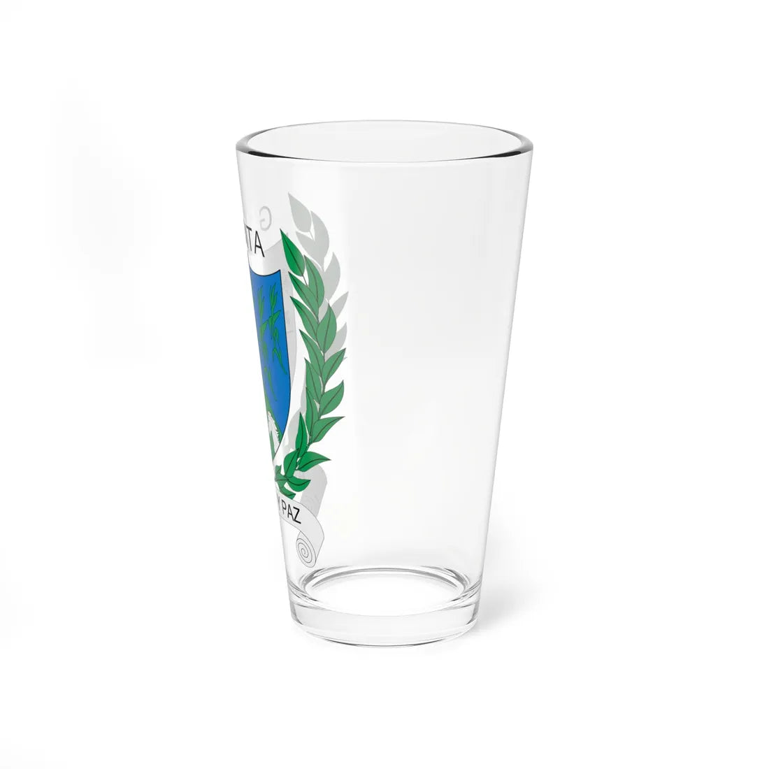 Escudo de Gámbita (Colombia) (Coat of Arms) Pint Glass 16oz - Go Mug Yourself