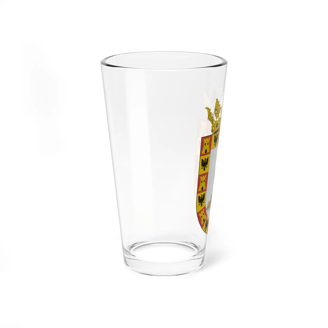 Escudo de Gracias Lempira (Costa Rica) (Coat of Arms) Pint Glass 16oz - Go Mug Yourself