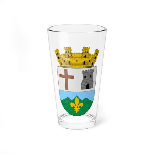 Escudo de Gramalote (Colombia) (Coat of Arms) Pint Glass 16oz 16oz - Go Mug Yourself
