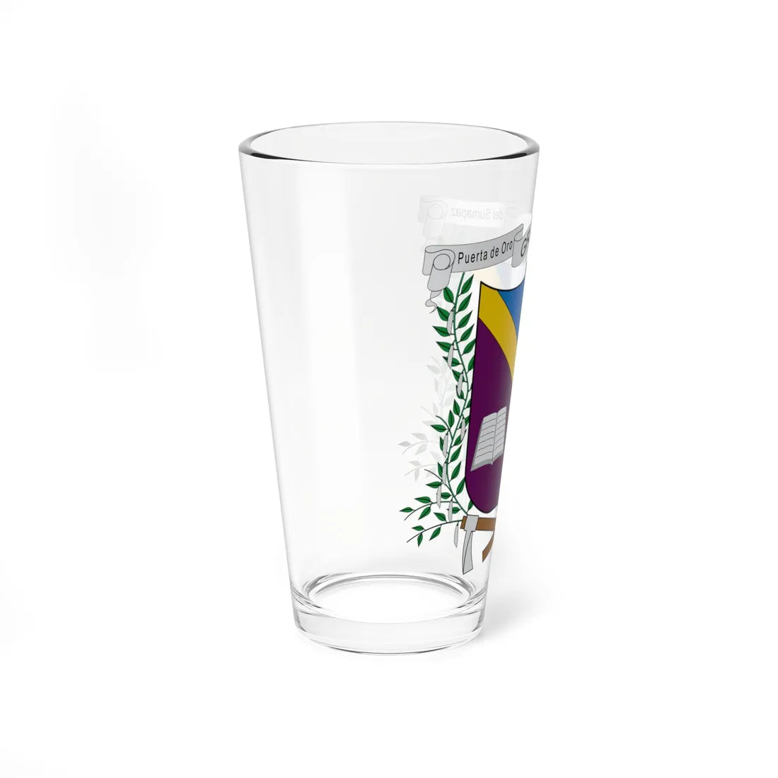 Escudo de Granada Cundinamarca (Colombia) (Coat of Arms) Pint Glass 16oz - Go Mug Yourself