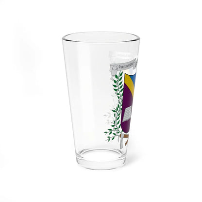 Escudo de Granada Cundinamarca (Colombia) (Coat of Arms) Pint Glass 16oz - Go Mug Yourself