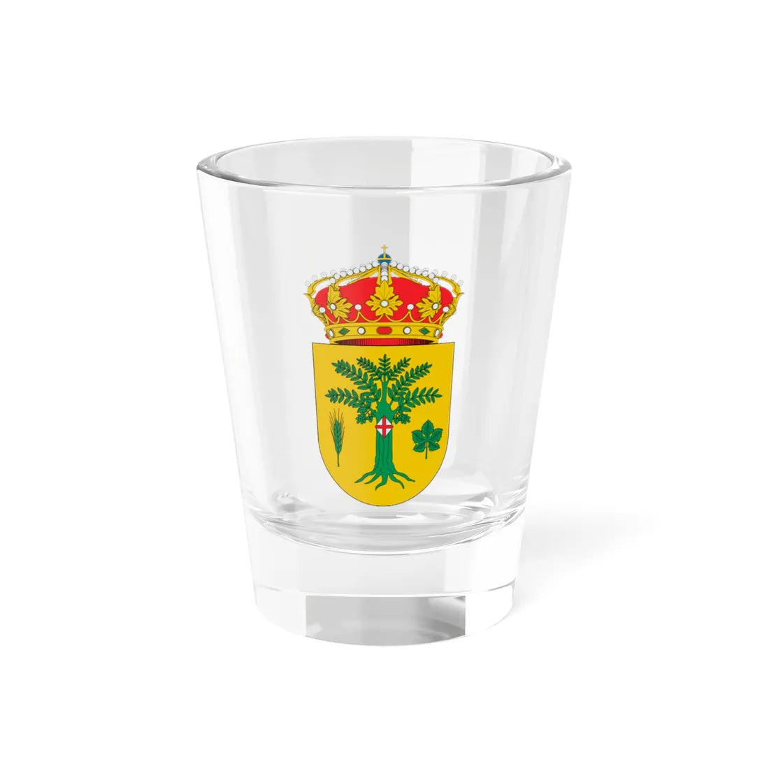 Escudo de Grisel (Spain) (Coat of Arms) Shot Glass 1.5oz - Go Mug Yourself