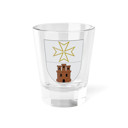 Escudo de Grisén (Spain) (Coat of Arms) Shot Glass 1.5oz 1.5oz - Go Mug Yourself
