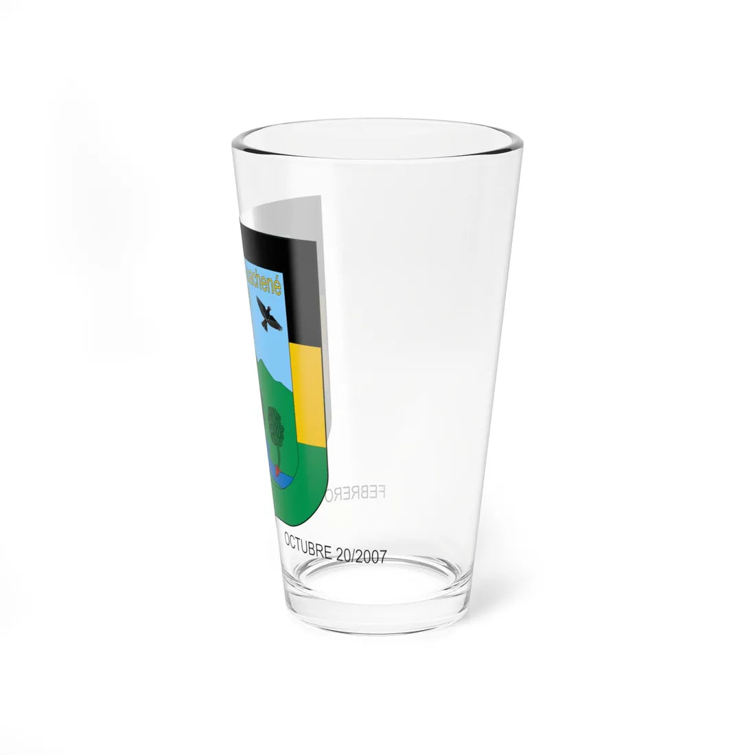 Escudo de Guachené (Colombia) (Coat of Arms) Pint Glass 16oz - Go Mug Yourself