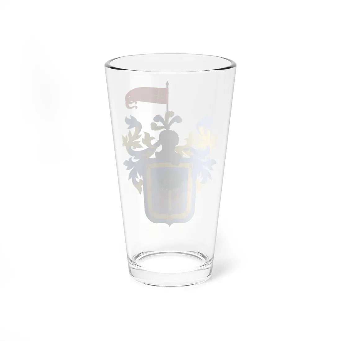 Escudo de Guadalajara México (Costa Rica) (Coat of Arms) Pint Glass 16oz - Go Mug Yourself