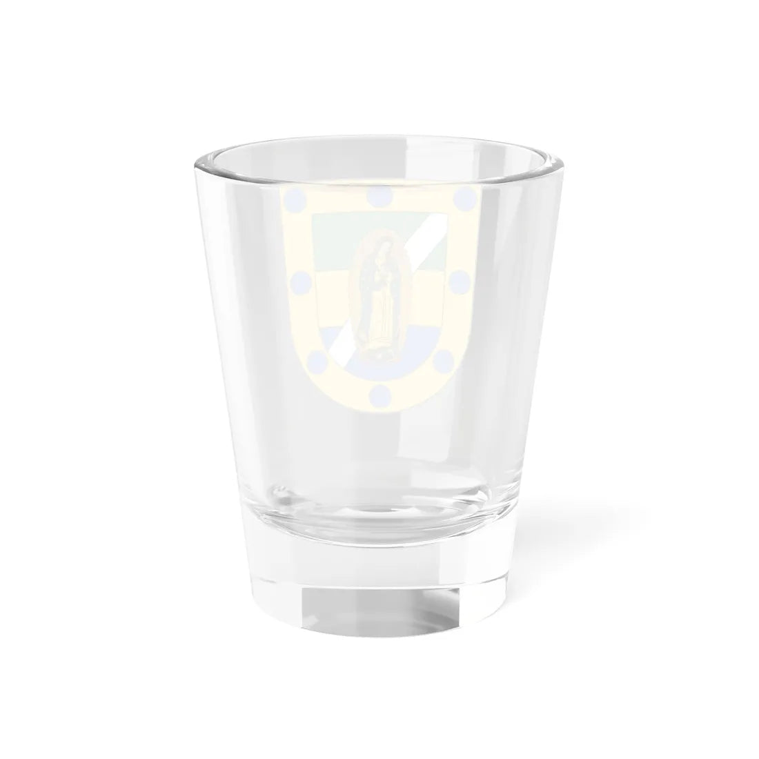 Escudo de Guadalupe-Santander (Colombia) (Coat of Arms) Shot Glass 1.5oz - Go Mug Yourself