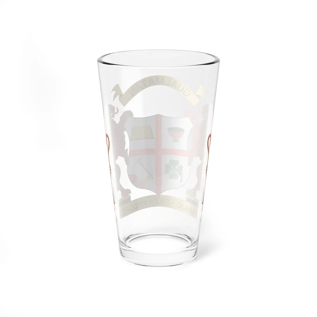 Escudo de Gualmatán (Colombia) (Coat of Arms) Pint Glass 16oz - Go Mug Yourself