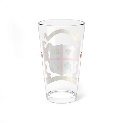 Escudo de Gualmatán (Colombia) (Coat of Arms) Pint Glass 16oz - Go Mug Yourself