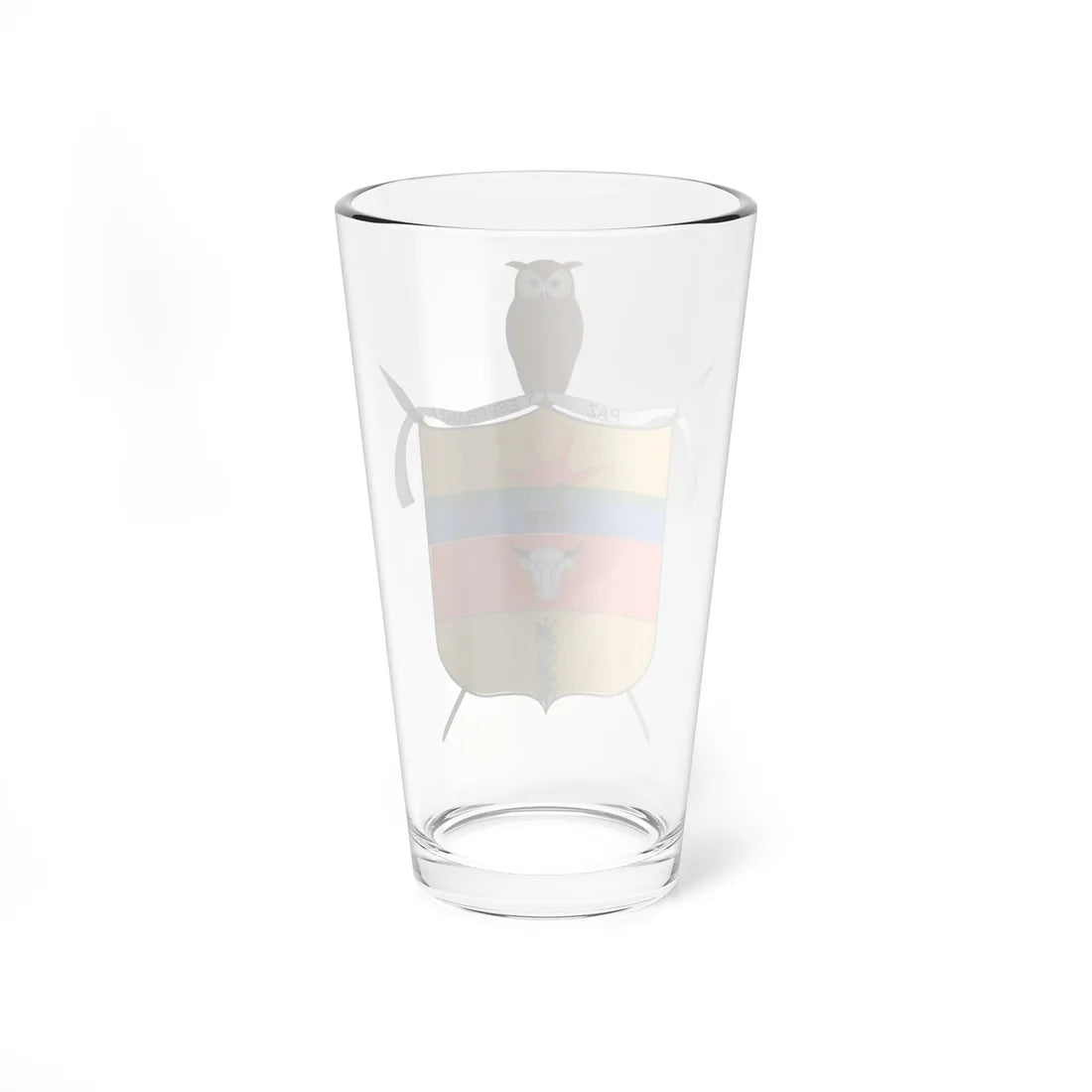 Escudo de Guamal Magdalena (Colombia) (Coat of Arms) Pint Glass 16oz - Go Mug Yourself