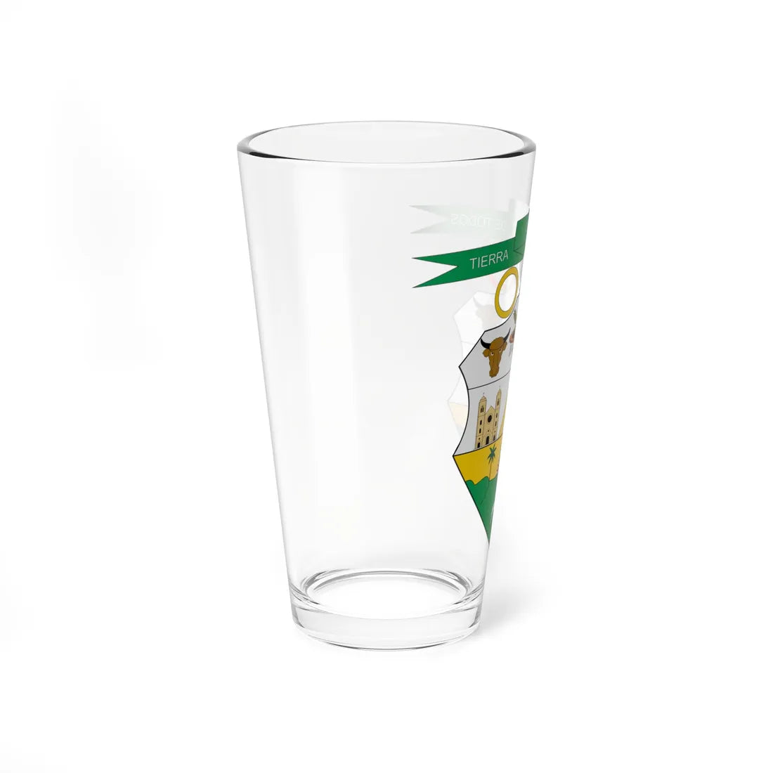 Escudo de Guamal Meta (Colombia) (Coat of Arms) Pint Glass 16oz - Go Mug Yourself