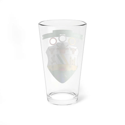 Escudo de Guamal Meta (Colombia) (Coat of Arms) Pint Glass 16oz - Go Mug Yourself