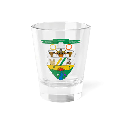 Escudo de Guamal Meta (Colombia) (Coat of Arms) Shot Glass 1.5oz 1.5oz - Go Mug Yourself