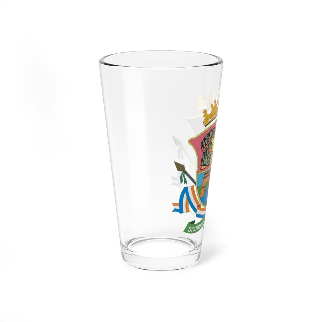 Escudo de Guamo - Tolima (Colombia) (Coat of Arms) Pint Glass 16oz - Go Mug Yourself