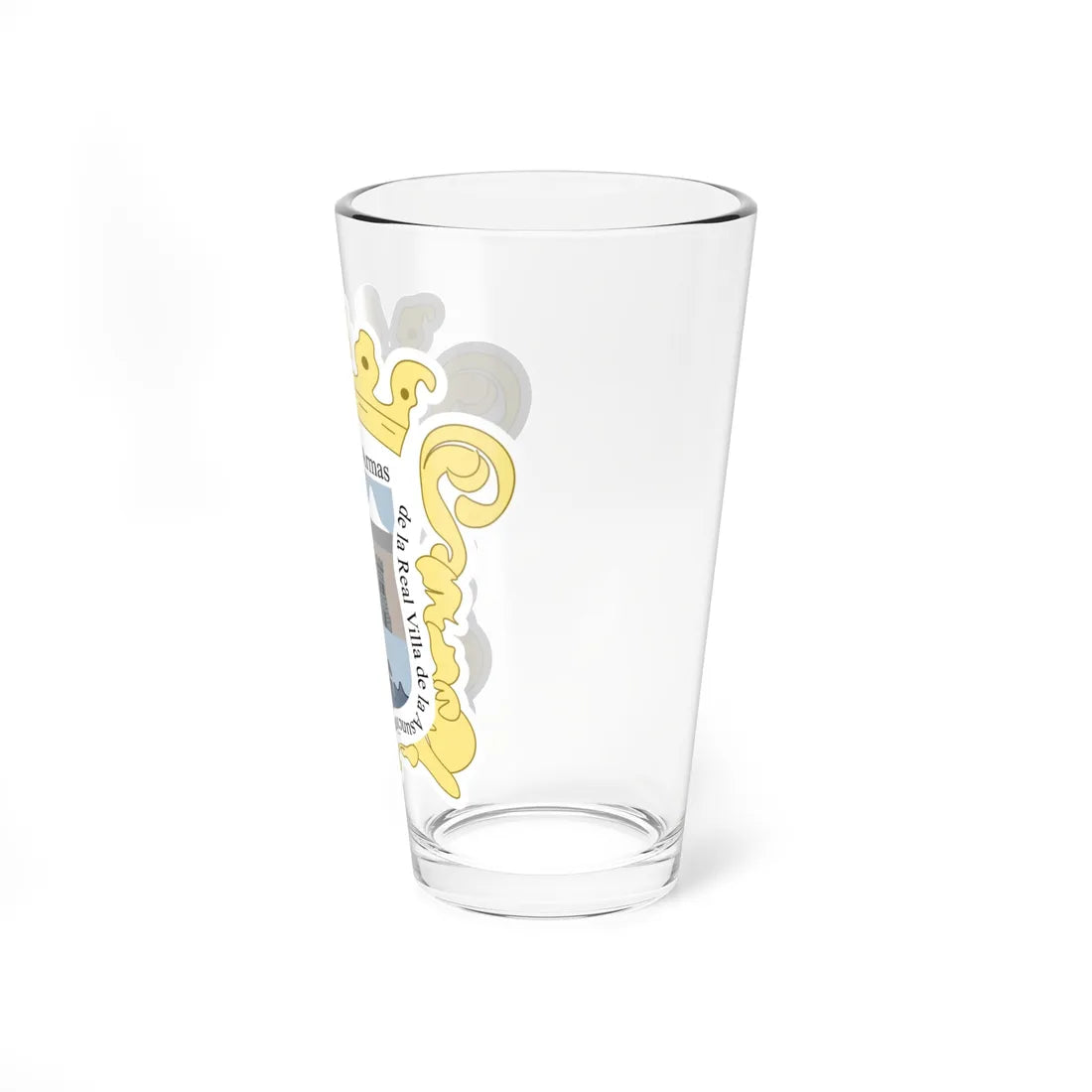 Escudo de Guanabacoa Cuba (Costa Rica) (Coat of Arms) Pint Glass 16oz - Go Mug Yourself