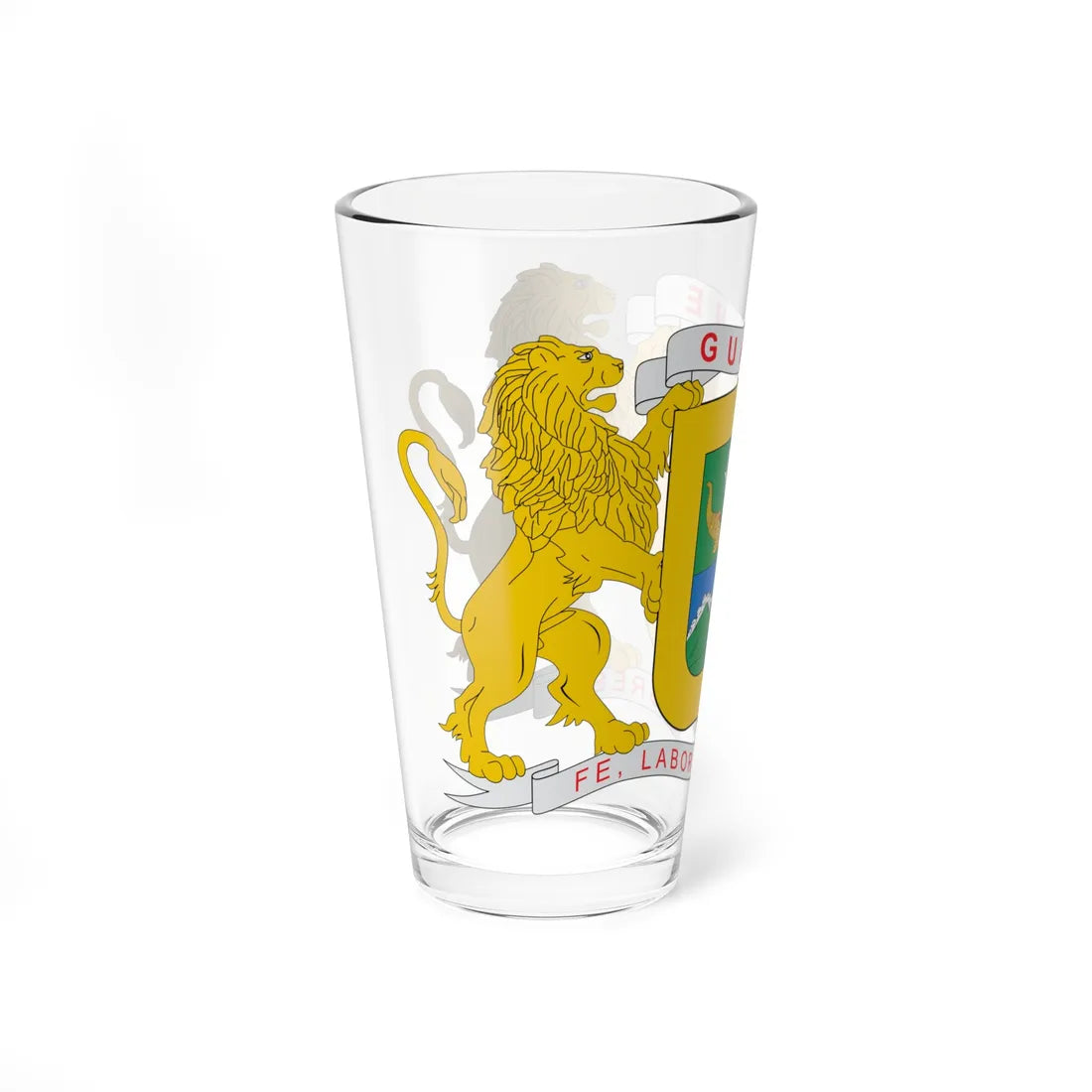 Escudo de Guarne (Colombia) (Coat of Arms) Pint Glass 16oz - Go Mug Yourself