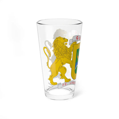 Escudo de Guarne (Colombia) (Coat of Arms) Pint Glass 16oz - Go Mug Yourself