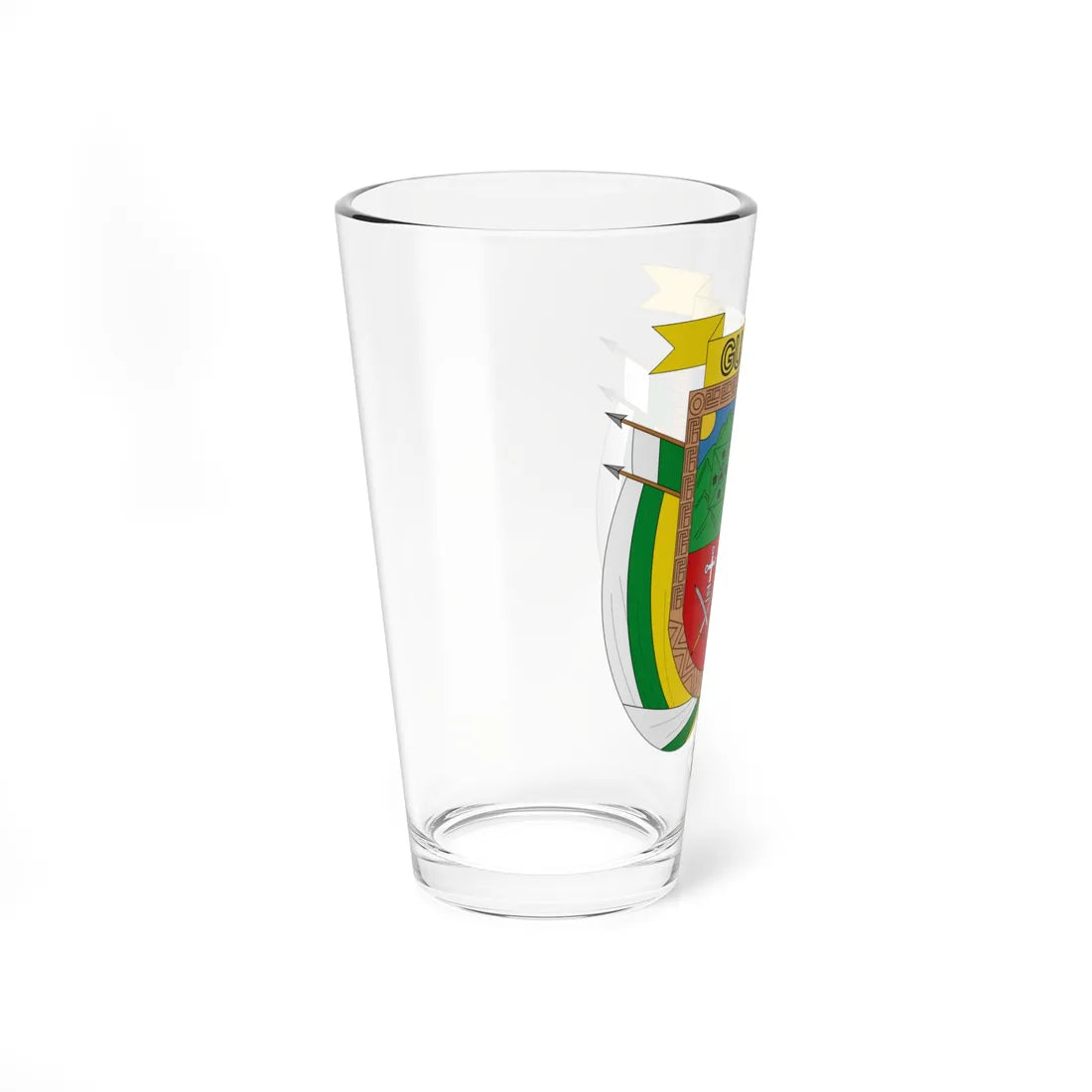 Escudo de Guasca - Cundinamarca (Colombia) (Coat of Arms) Pint Glass 16oz - Go Mug Yourself
