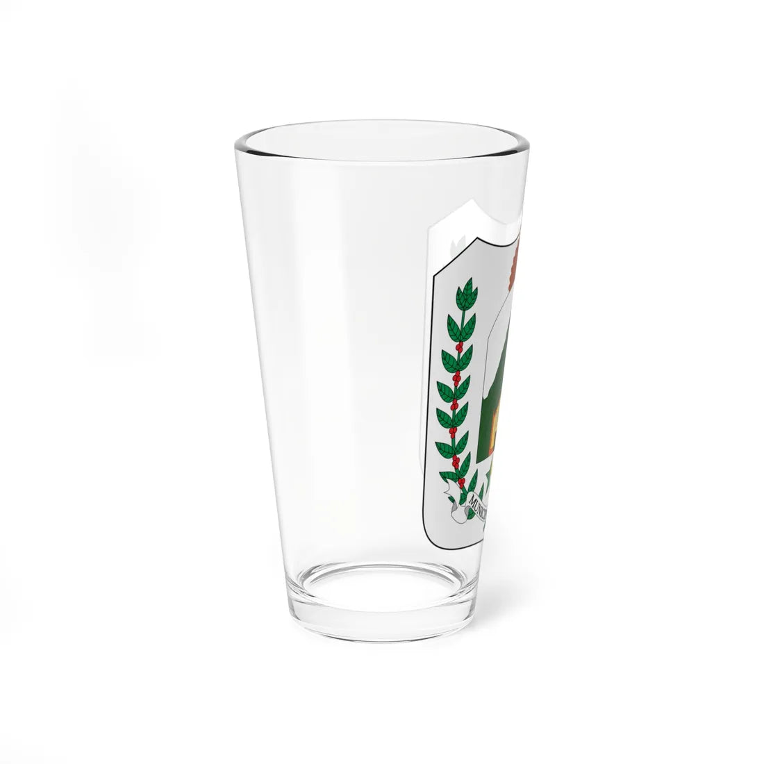 Escudo de Guática - Risaralda (Colombia) (Coat of Arms) Pint Glass 16oz - Go Mug Yourself