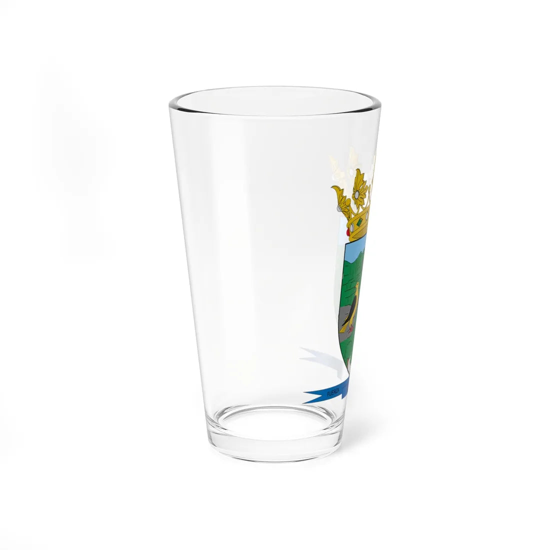 Escudo de Gutiérrez Cundinamarca (Colombia) (Coat of Arms) Pint Glass 16oz - Go Mug Yourself