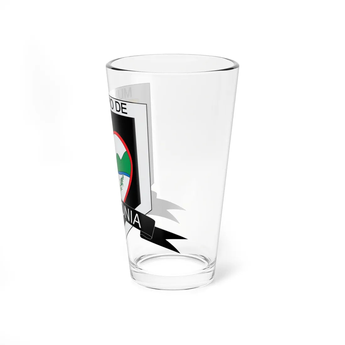 Escudo de Heliconia Antioquia (Colombia) (Coat of Arms) Pint Glass 16oz - Go Mug Yourself