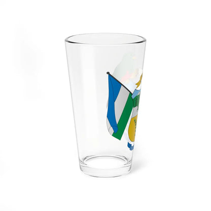 Escudo de Herveo (Colombia) (Coat of Arms) Pint Glass 16oz - Go Mug Yourself