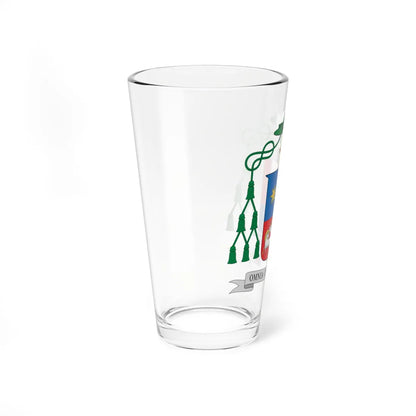 Escudo de Hiansen Vieira Franco (Spain) (Coat of Arms) Pint Glass 16oz - Go Mug Yourself