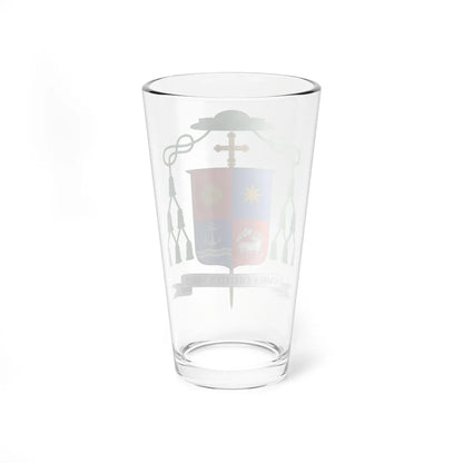 Escudo de Hiansen Vieira Franco (Spain) (Coat of Arms) Pint Glass 16oz - Go Mug Yourself
