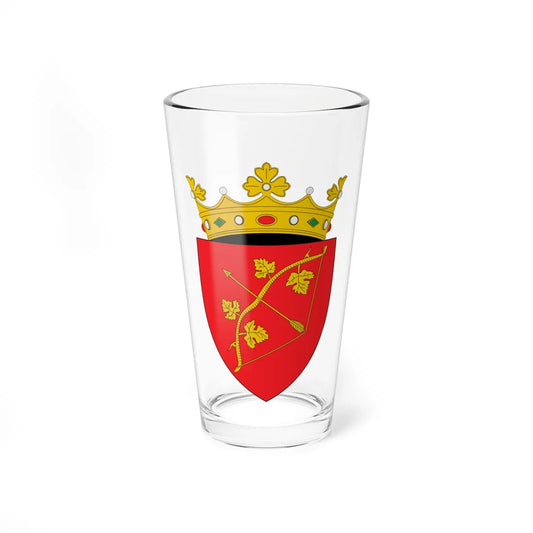 Escudo de Hîncești (Moldova) (Coat of Arms) Pint Glass 16oz 16oz - Go Mug Yourself