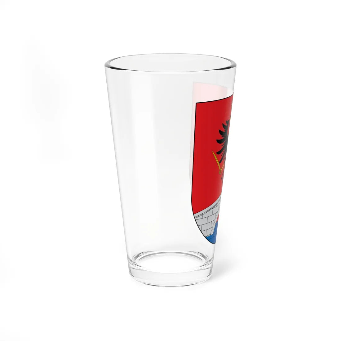 Escudo de Honda (Colombia) (Coat of Arms) Pint Glass 16oz - Go Mug Yourself