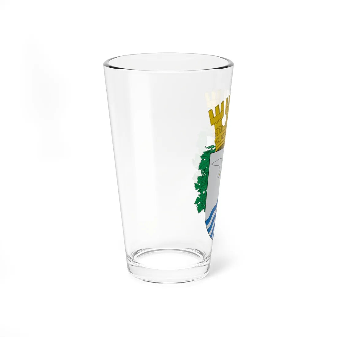Escudo de Hualañe (Chile) (Coat of Arms) Pint Glass 16oz - Go Mug Yourself