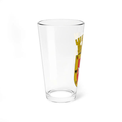 Escudo de Hualqui (Chile) (Coat of Arms) Pint Glass 16oz - Go Mug Yourself