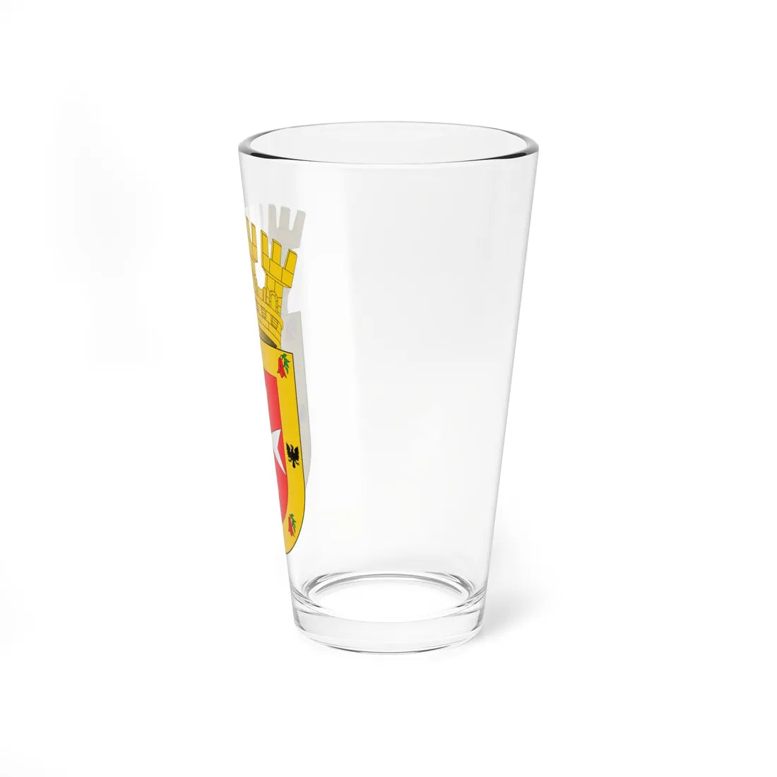 Escudo de Hualqui (Chile) (Coat of Arms) Pint Glass 16oz - Go Mug Yourself