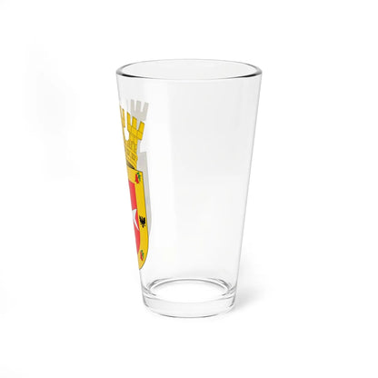 Escudo de Hualqui (Chile) (Coat of Arms) Pint Glass 16oz - Go Mug Yourself