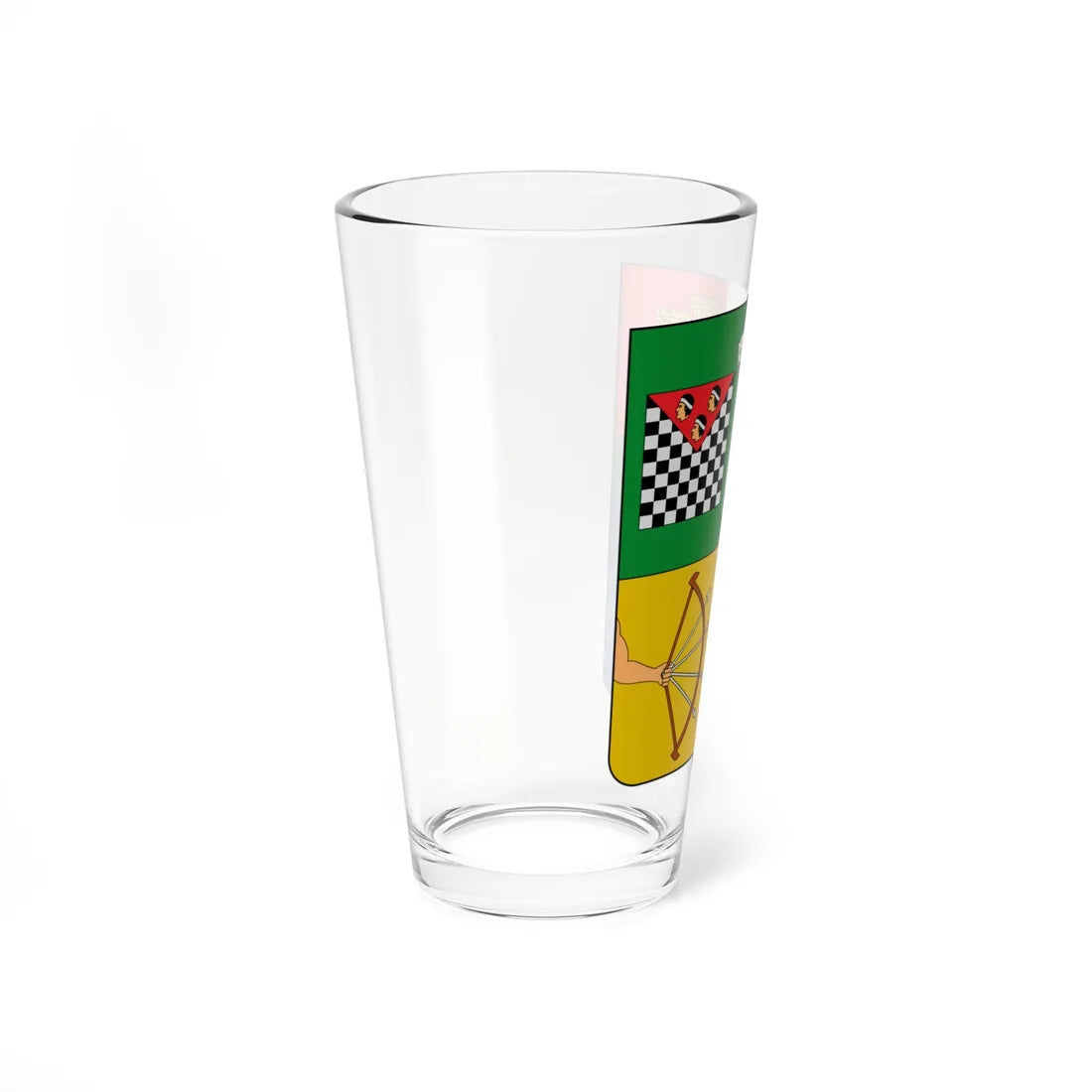 Escudo de Huancayo (Peru) (Coat of Arms) Pint Glass 16oz - Go Mug Yourself