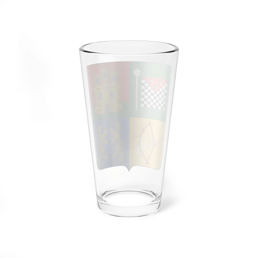 Escudo de Huancayo (Peru) (Coat of Arms) Pint Glass 16oz - Go Mug Yourself