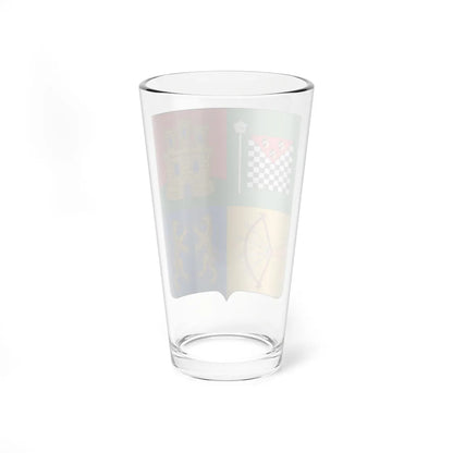 Escudo de Huancayo (Peru) (Coat of Arms) Pint Glass 16oz - Go Mug Yourself