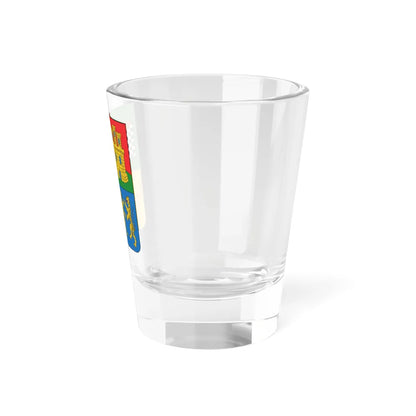 Escudo de Huancayo (Peru) (Coat of Arms) Shot Glass 1.5oz - Go Mug Yourself