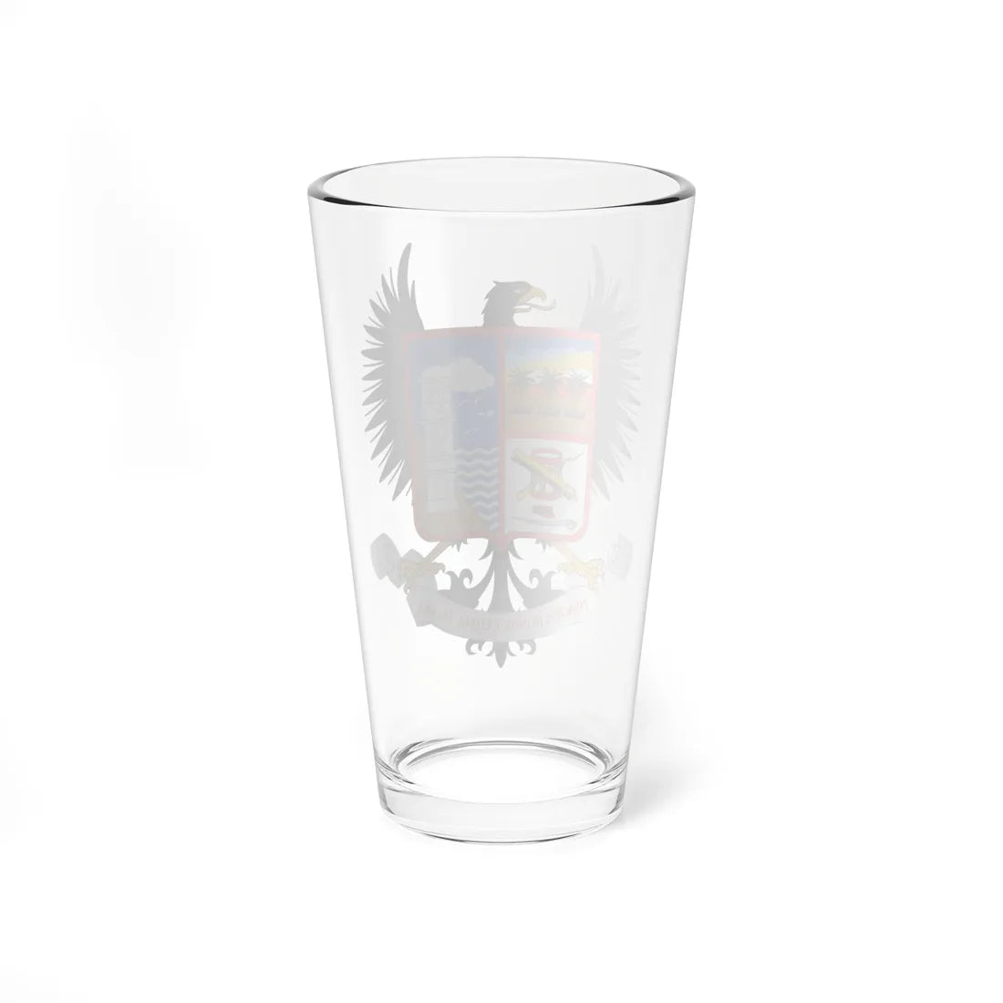 Escudo de Huara (Chile) (Coat of Arms) Pint Glass 16oz - Go Mug Yourself