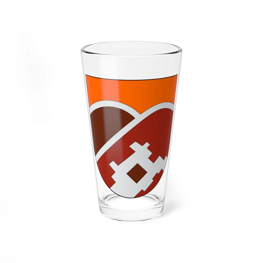 Escudo de Huechuraba (Chile) (Coat of Arms) Pint Glass 16oz 16oz - Go Mug Yourself