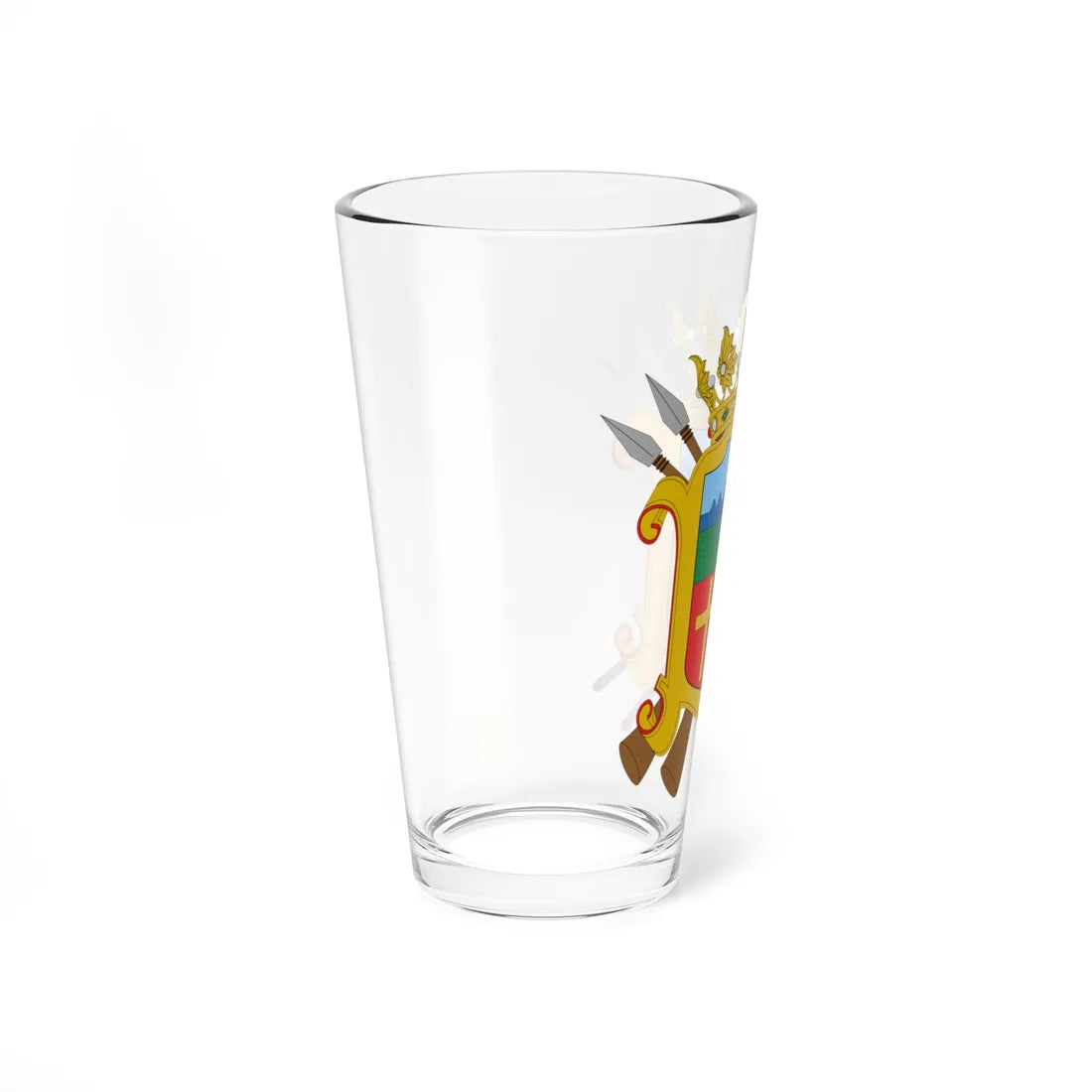 Escudo de Ibagué (Colombia) (Coat of Arms) Pint Glass 16oz - Go Mug Yourself