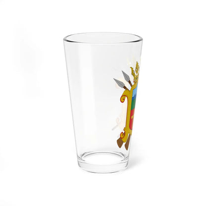 Escudo de Ibagué (Colombia) (Coat of Arms) Pint Glass 16oz - Go Mug Yourself