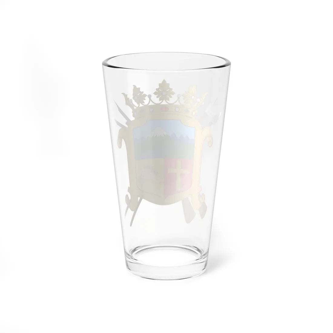 Escudo de Ibagué (Colombia) (Coat of Arms) Pint Glass 16oz - Go Mug Yourself
