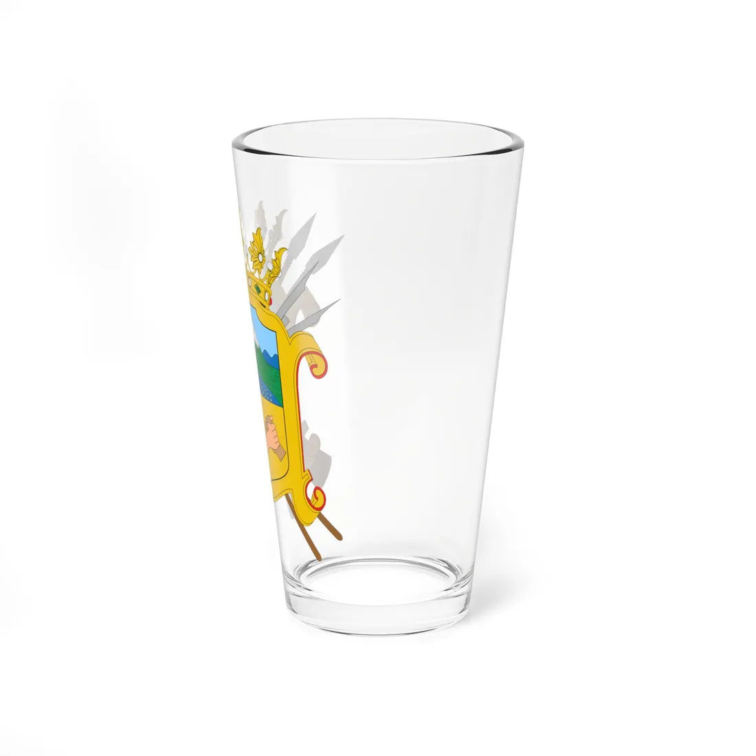 Escudo de Ibagué (Colombia) (Coat of Arms) Pint Glass 16oz - Go Mug Yourself