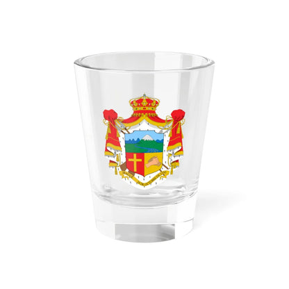 Escudo de Ibagué heráldico (Colombia) (Coat of Arms) Shot Glass 1.5oz 1.5oz - Go Mug Yourself