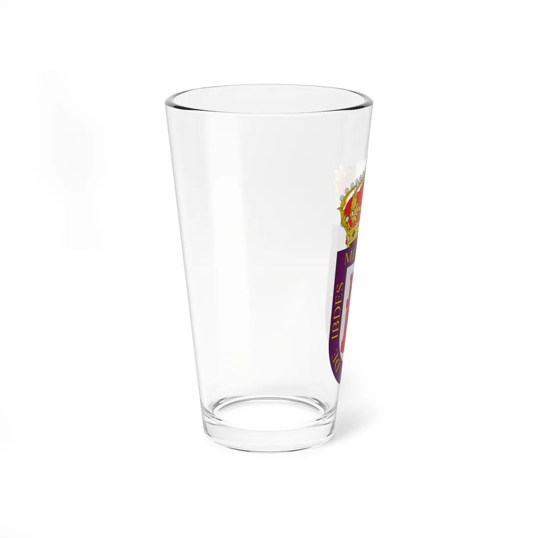 Escudo de Ibdes (Spain) (Coat of Arms) Pint Glass 16oz - Go Mug Yourself