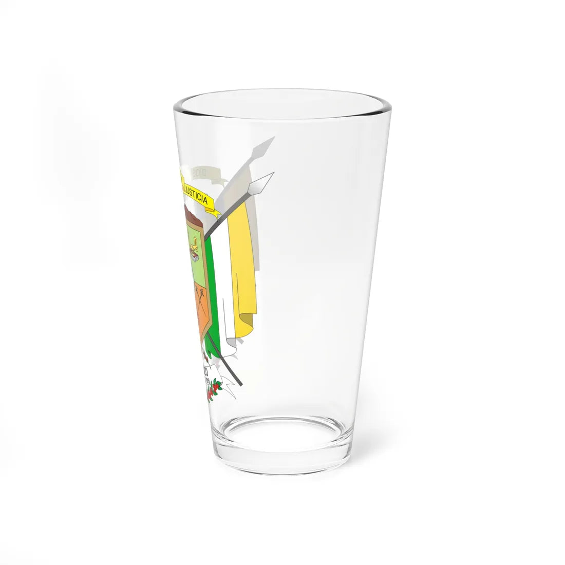 Escudo de Icononzo - Tolima (Colombia) (Coat of Arms) Pint Glass 16oz - Go Mug Yourself