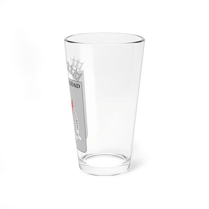 Escudo de Independencia Chile (Chile) (Coat of Arms) Pint Glass 16oz - Go Mug Yourself